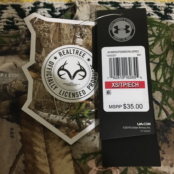 Under armour realtree camo xs woman’s - Picture 3 of 3